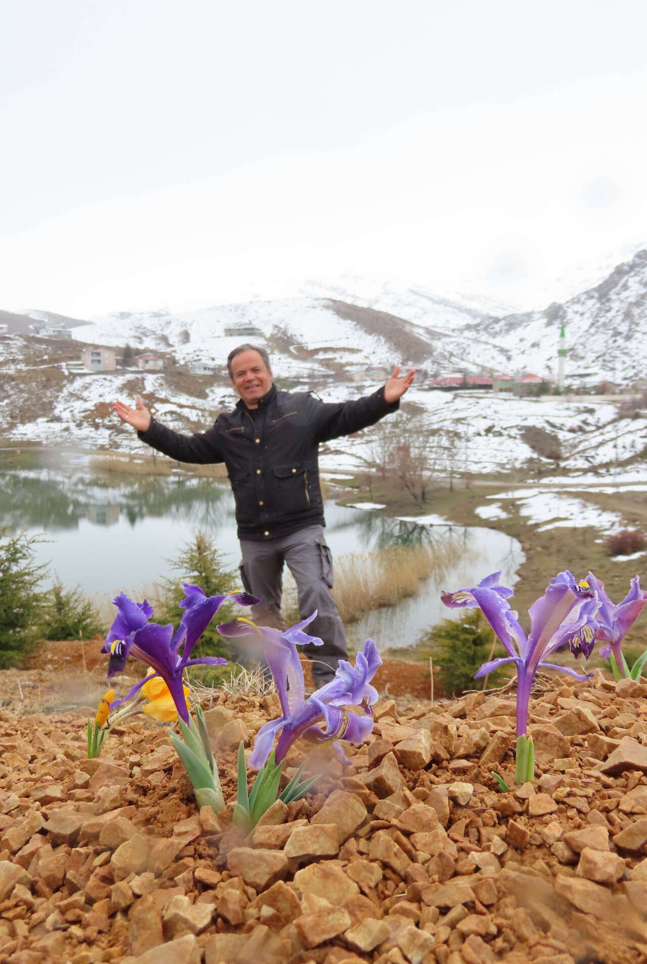 Konya’nın yükseklerinde baharın habercileri kendini gösterdi 5
